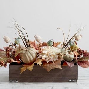 Pottery Barn Fall Centerpiece NWT